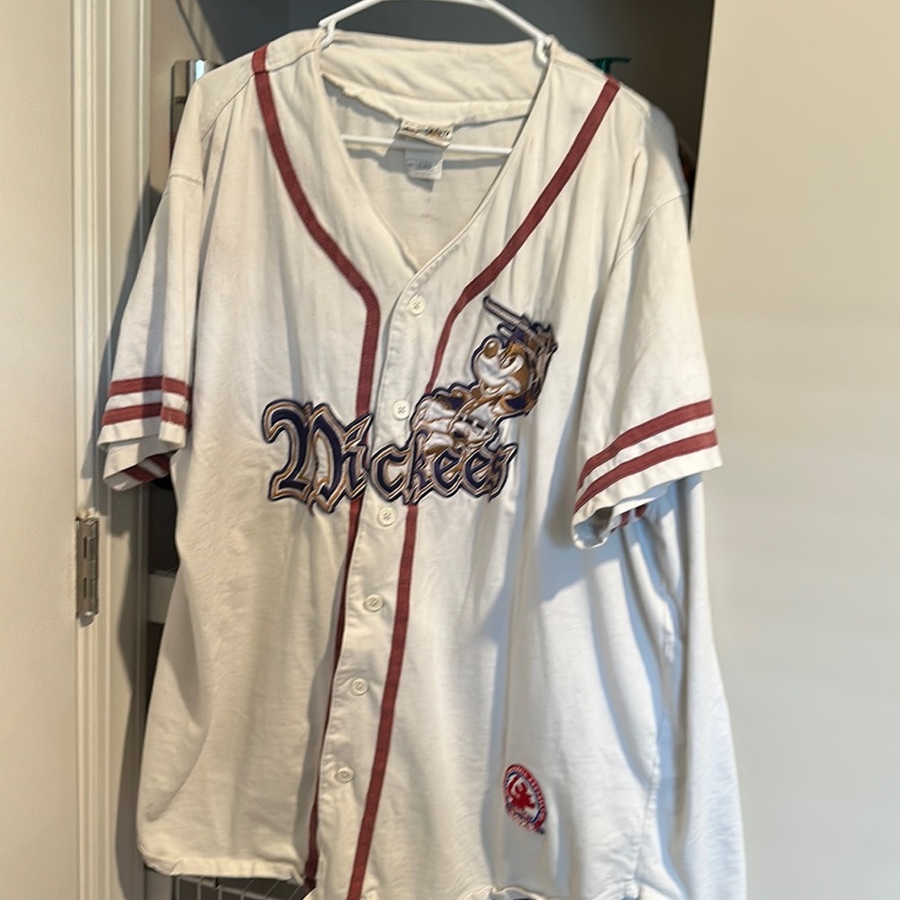 Vintage Walt Disney World Mickey Baseball Jersey